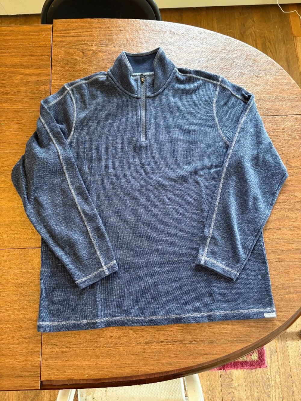 Eddie Bauer 3/4 zip Sweater